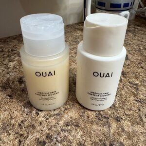 OUAI Shampoo & Conditioner Duo in Cream and Beige